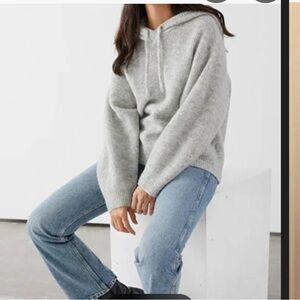 & Other Stories Mohair Hoodie